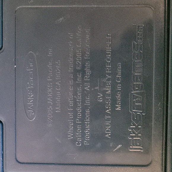 Wheel of Fortune Plug and Play TV game Jakks Pacific 2005 - Picture 3 of 3